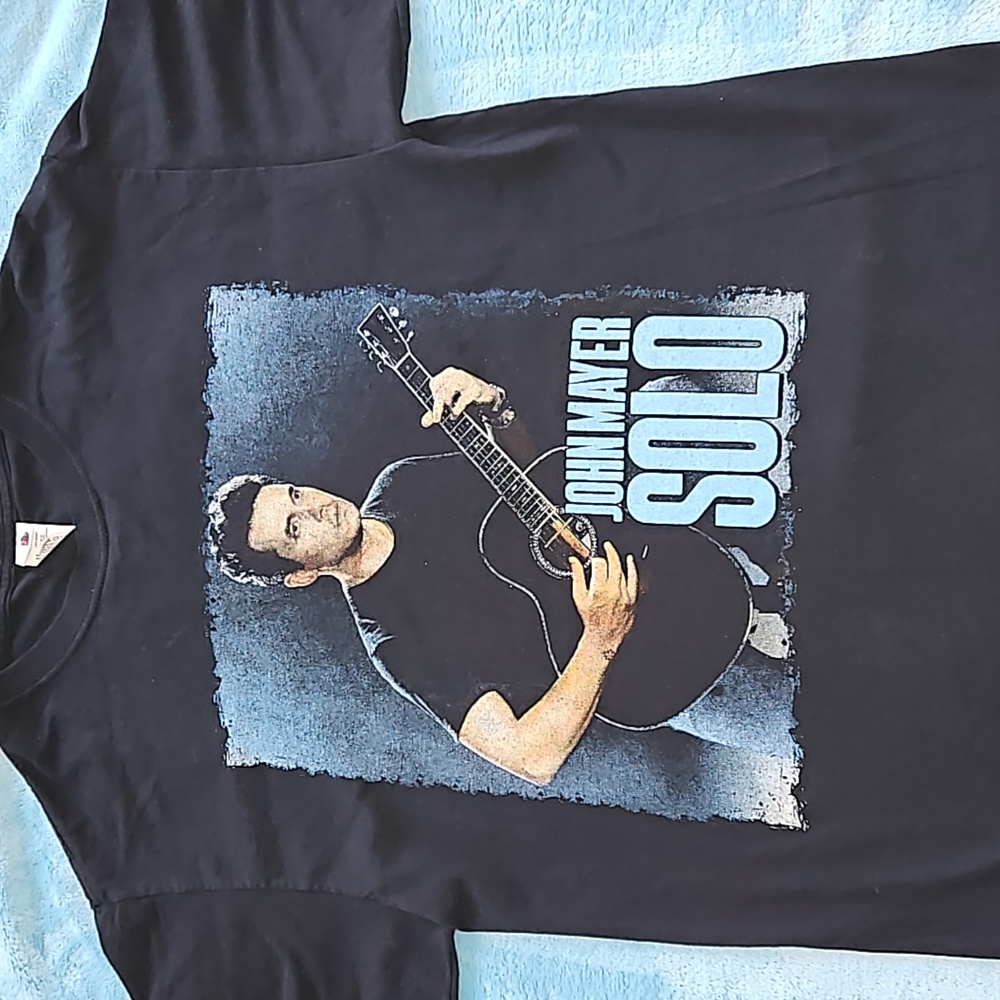 John Mayer Concert Tour Graphic Band Tshirt